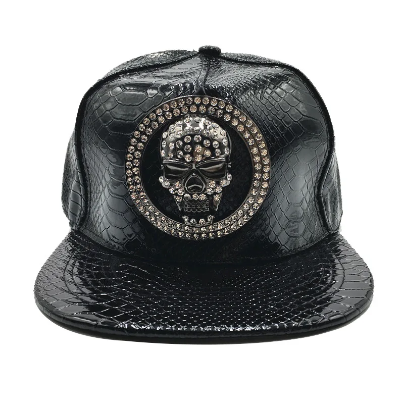 Merk Oohmy Mannen Vrouwen PU L - Snapback Hat Flat recensie en prijs