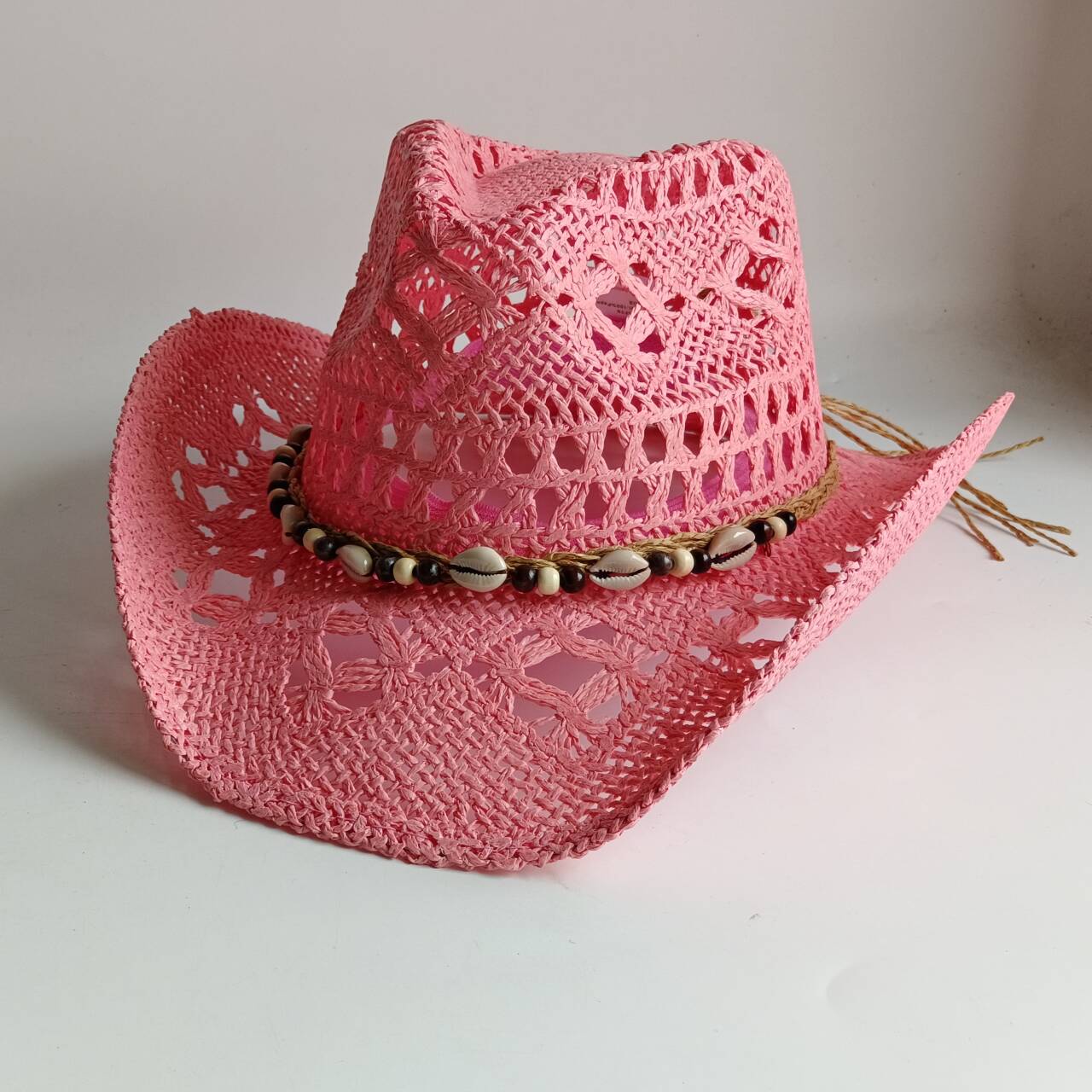 Roze cowboy strohoed holle han - Cowboy Hat Straw recensie en prijs