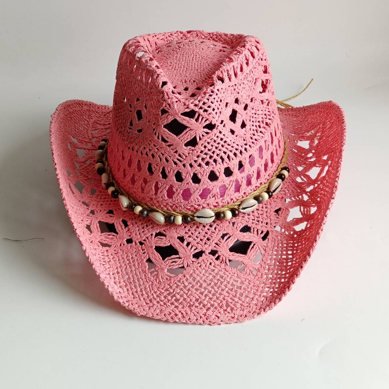 Roze cowboy strohoed holle han - Cowboy Hat Straw recensie en prijs