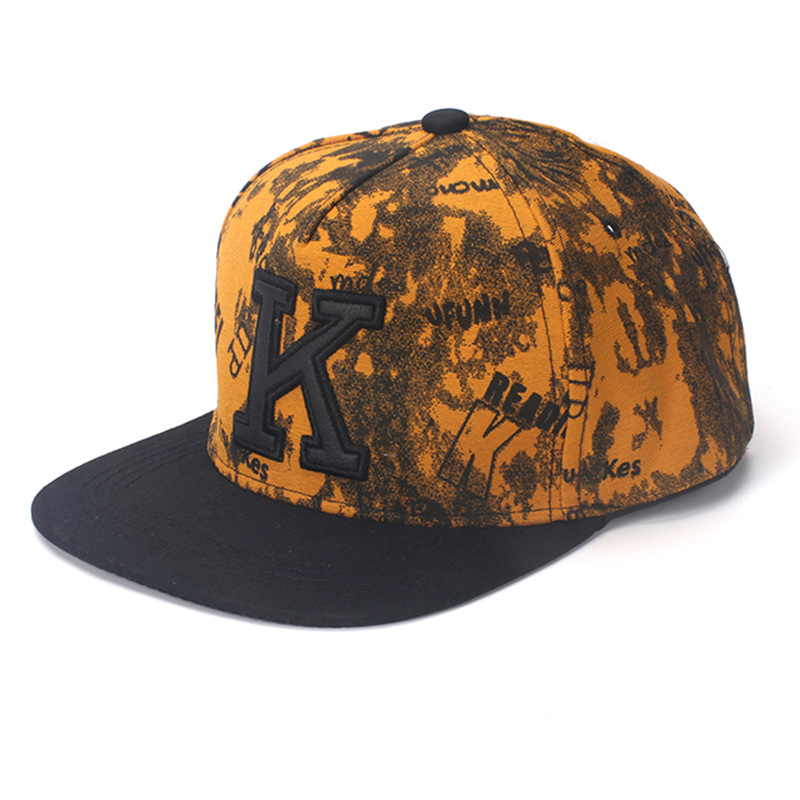 K Letter Hiphop Baseball Caps  - Snapback Hat Flat recensie en prijs